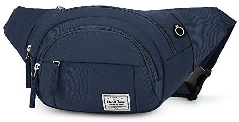 Wind Took Bauchtasche Gürteltasche Brusttasche Stylisch Hüfttasche Sport Handytasche mit Kopfhörer Port für Reise Wanderung Outdoor Running, Damen und Herren