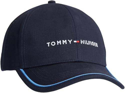 Tommy Hilfiger Herren Cap Basecap, Blau (Space Blue), Einheitsgröße