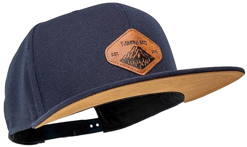 Jumping Bird Baseball Cap Unisex Dom • Outdoor Snapback Cap • Individuell verstellbar und leicht abwaschbar • Kappe Dunkelblau