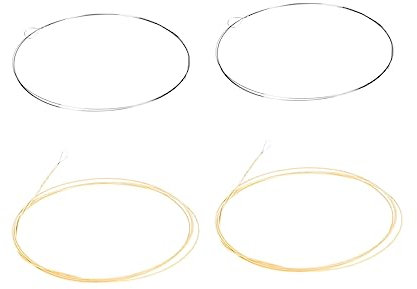 BESTonZON 1 Set Banjo Saiten Instrumentenzubehör Banjo Zubehör Stabiler Banjo Musikdraht Langlebige Banjo Teile Langlebiger Banjo Musikdraht