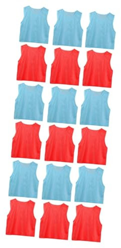 VANZACK 18 STK Trainingswesten für Mannschaften Basketballtrikot für Kinder Sport-Pinnies für Kinder Trikots für Fussball fußballtrikots für Weste -T-Shirt