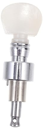 UPKOCH 1stück Banjo Tuning Knopf Aus Langlebiger Legierung Professioneller Stimmmechanismus Für Banjo Weißer Kopf Mit Stabiler Leistung Und Korrosionsbeständigem Material