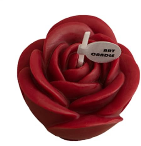 Blumenkerze, Blumenförmige Kerzen - Pastellästhetische Aromatherapiekerze | Duftkerze In Form Einer- Valentinsblume, Sojawachskerze, Dekoration Für Tisch, Kamin, Zimmer, Weihnachten, Geburtstag