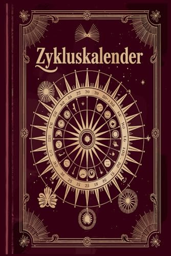 Zykluskalender: Periodenkalender & Menstruationskalender für 96 Zyklen