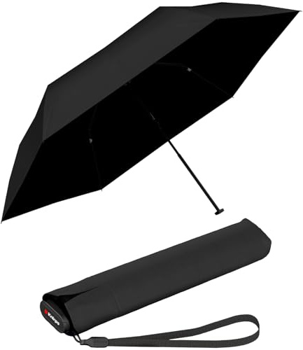 Knirps Taschenschirm Ultra US.050 Slim Manual – Ultra leicht und flach – Sturmfest