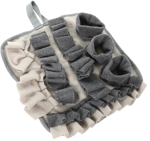 GALPADA Niedliche Schnupftabakmatte aus Weichem Polar Fleece für Kaninchen und Haustiere rutschfest für Trainings und Suchspiele zur Beschäftigung