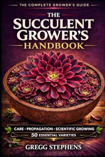The Succulent Grower’s Handbook: Indoor and Container Succulent Care: Watering, Light, Soil, Propagation, and Problem Prevention for 50 Varieties
