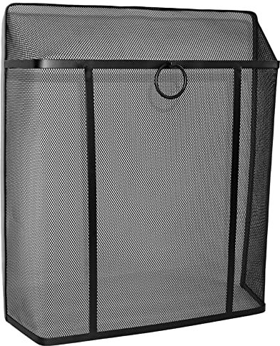 Crannog Heavy Duty Fire Guard For Fireplace, Open Fire, Log Burner. Safe Spark Screen Fireguard Cover, Safety Barrier Guards From Fires