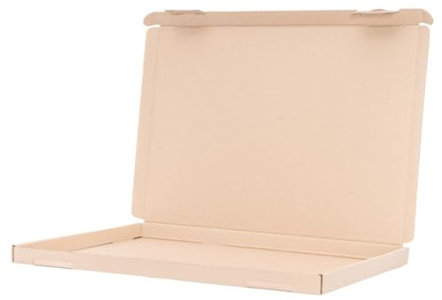 verpacking Großbriefkartons 350 x 250 x 20 mm Großbriefkarton GB-2 DIN A4 B4 für Warensendungen (Innenmaß 340 x 245 x 17 mm) DHL GLS DPD Braun Versandkarton Büchersendung Brief (100 Stück)