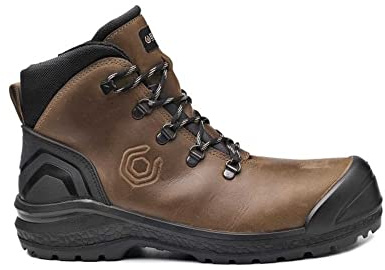 BASE Protection B0888 Matar Top S3 säkerhetssko brun/svart, 44