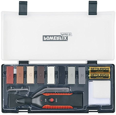 Golden Lutz POWERFIX Reparatur-Set fr Fliesen, Kacheln, Steingut, Keramik- und Kunststoffoberflchen