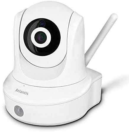 Atlantis PlusCam 7500 MT2 Caméra IP sans fil d'intérieur motorisée Full HD 1080p, capteur PIR intégré, gestion complète par application, 40 euros Gift Card Chili offert