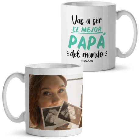 Taza Personalizada Día del Padre Vas A Ser El Mejor Papá Con Foto