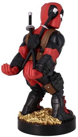 Cableguys Marvel Deadpool 3 'Bringing Up The Rear' Controller Halter & Handy Ständer - Gaming Zubehör für Setup, Ständer Kompatibel mit Xbox-, PlayStation- & den meisten Standard-Controllern
