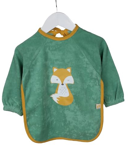 schlummersack Baby-Lätzchen wasserdicht mit langen Ärmeln in verschiedenen Designs für Jungs und Mädchen von 6-24 Monaten