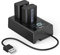 SMALLRIG Battery Akuu für Sony NP-FW50 Ersatzbatterien (2 Stück) & LCD Display Ladegerät Set, Wiederaufladbarer Akku für Sony ZV-E10, A6300, A6400, A6500, A7 II, A7R II, A7S, A7S II, A7R, RX10-3818