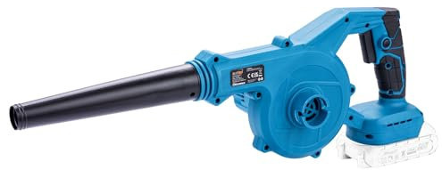 KATSU FIT-BAT 21V Cordless Air Dust Leaf Blower, Portable Air Blower for Home Garden Lawn Care, Car Corner Computer Dust Clearing, No Battery and Charger (Budget) 102767