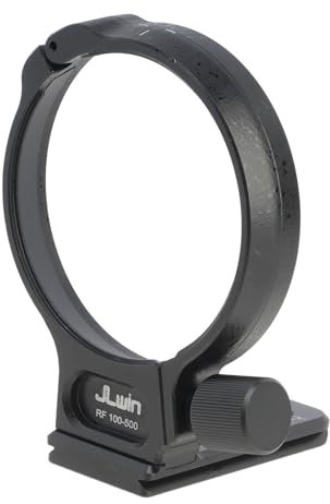 FOTGA Metal Tripod Collar Mount Ring for Canon RF 100-500mm F4.5-7.1 L IS USM Super-Telephoto Lens, Bottom with 1/4 & 3/8 Thread Screw Mount Dovetail Quick-Release Plate for Acra-Swiss Type Tripod