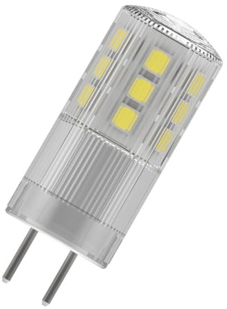 LEDVANCE Performance LED Capsule Klar GY6.35 3.3W 470lm - 827 Extra Warmweiß | Ersatz Für 40W