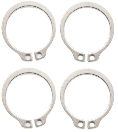 Anelli di tenuta per anelli di sicurezza esterni, 45 mm, in acciaio inox A2, DIN 471 (confezione da 2) G02B