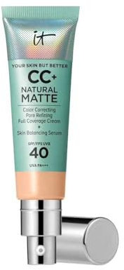 It Cosmetics CC Natural Matte Spf40 Light Medium 32ml