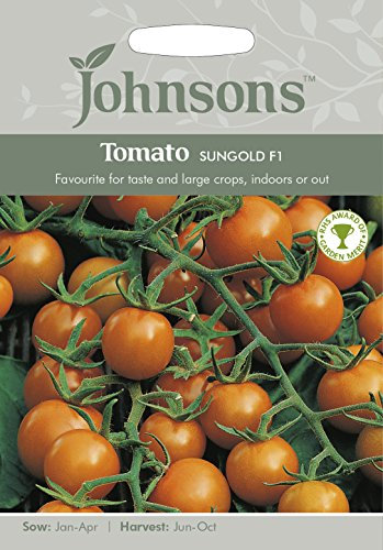 Johnsons 17511 Vegetable Seeds, Tomato Sungold F1
