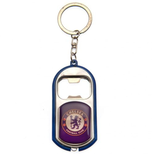 Chelsea FC - Porte-clé décapsuleur et lampe torche