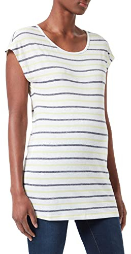 Noppies Damen Tee SS yd Aline Umstands-T-Shirt, per Pack Mehrfarbig (Endive P428), 38 (Herstellergröße: M)
