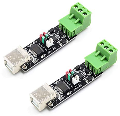 Hailege 2pcs USB zu RS485 TTL Serial Converter Adapter FT232RL 75176 FTDI-Schnittstelle