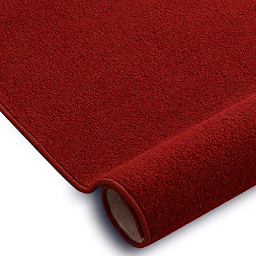 rugsx Teppich Eton für Wohnzimmer und Schlafzimmer Rot 100x300 cm
