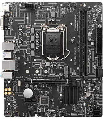 MSI PRO H410M-B Motherboard Intel H510 LGA 1200 Micro ATX