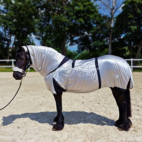 Ekzemerdecke Ekzemdecke Fliegendecke York Eczema mit Halsteil Beige (155 cm)