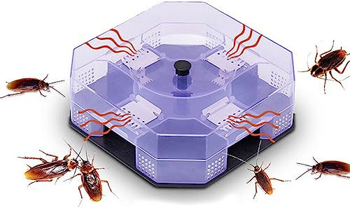 Trappola per scarafaggi atossico per scarafaggi, trappola automatica per insetti e grilli, strumento di controllo dei parassiti per uso domestico