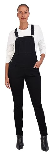 Savi Parker Women’s Maternity Overalls – Comfy Denim Bib Straight Leg Overalls Women Jumpsuits, Pregnant Women Casual Outfits