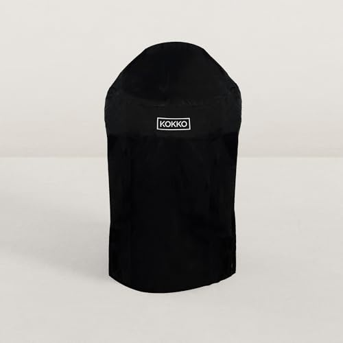 Housse de Protection pour kamado Kokko avec Chariot INOX Tissu PVC : imperméable et déperlant Tissu épais qualité 600D : spécialement prévu pour l'extérieur Compatible Kokko avec Chariot