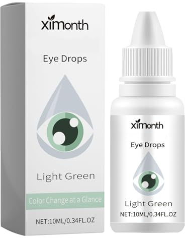 Gouttes Changeantes De Couleur Des Yeux, 10ml Gouttes Oculaires Hydratantes Et Confortables, Changeur De Couleur Des Yeux Fancy Drops, Changement De Couleur Des Yeux,