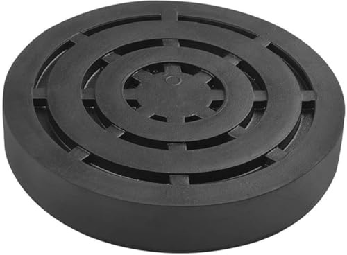 SIO Taco de Goma para Gato Elevador 120mm Interior Pad Soporte Protección Vehículo Taller Mecánico Antideslizante Resistente Universal para Elevadores de Columna y Gatos Hidráulicos