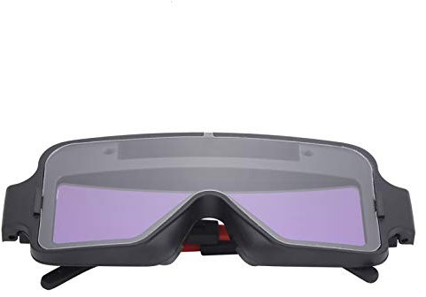 Welding Goggles Auto Darkening, Welding Glasses YZ04 with Ventilated Temples for Electric Welding, Gas Shielded Welding, Argon Arc Welding