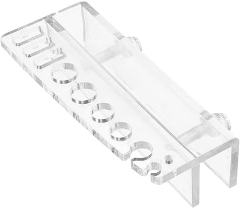 Sosoport Aquarium Tree Plant Holder Small Aquarium Tank Tool Rack for Fish Tank