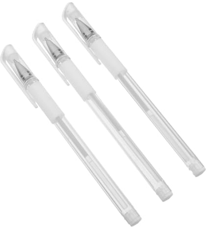 SHERCHPRY 3stücke Augenbrauen-microblading-markierungsstift Hautmarkierungsstift Augenbrauen Permanent Make-up Position Mapping Mark Tools Körperpositionierungskunststift Weiß