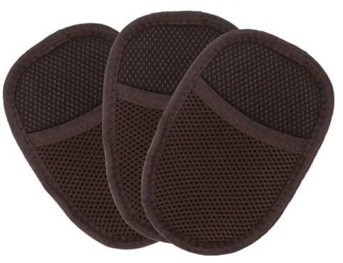 Cabilock 3pcs Shoe Polishing Gloves Set Black Microfiber Buffing and Cleaning Mitts for Leather Shoes Car Surfaces and Care Small Size for Detailed Shine and Dust Removal