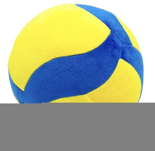 Peluche de Volleyball - 20 cm - de Sport Mignonne - Coussin câlin Doux - Accent décoratif pour la Maison - Jouet ludique pour - Compagnon Amusant et Douillet pour Adolescents et