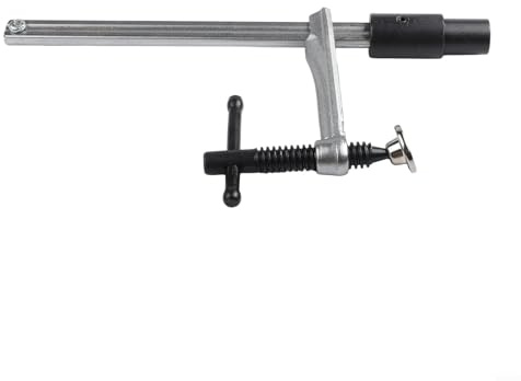 Momfin Abrazadera de sujeción de acción rápida para carpintería, abrazadera de perro de banco de metal con ajuste de agujero de 16/19/20/28 mm, fija para bancos de trabajo, herramienta manual