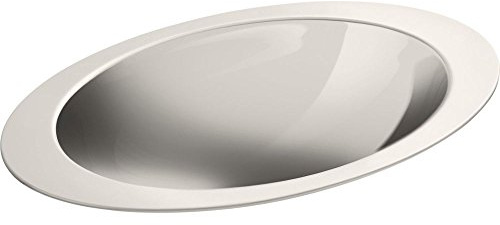 Kohler 2603-MU-NA Rhythm® 23-1/4 oval drop-in bathroom sink, no overflow