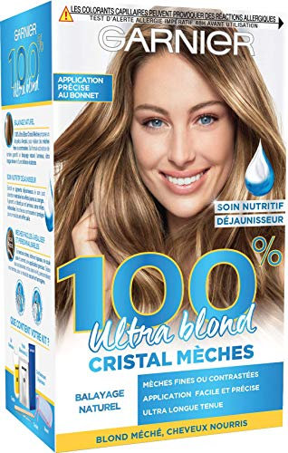 Garnier, 100% Ultra Blond, balayage mèches, cristal mèches, (lingua italiana non garantita)