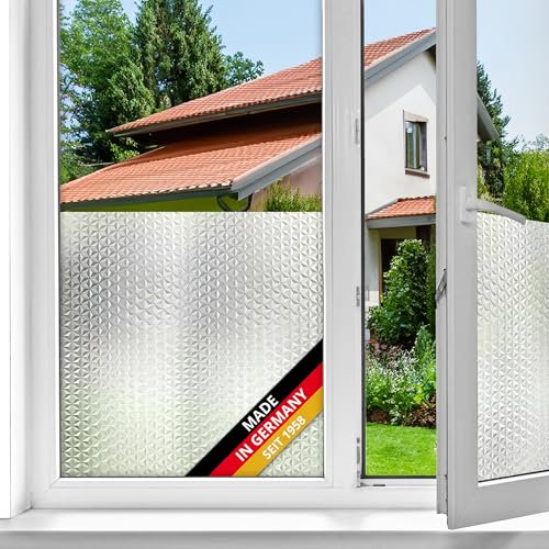 d-c-fix vinilo adhesivo para cristales ventanas Pasos autoadhesivo opaco translúcido privacidad decorativo para mampara de ducha baño lámina pegatina 45 cm x 2 m