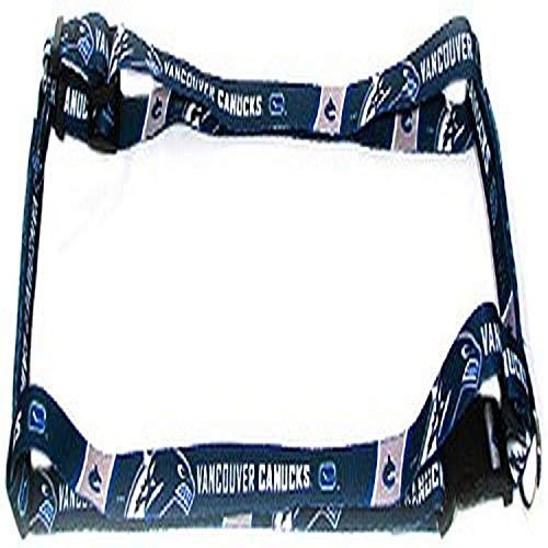 Unbekannt Hunter MFG Vancouver Canucks Hundegeschirr, verstellbar, Größe L, 2,5 cm