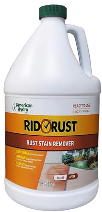 American Hydro Systems 2662 Rid O' Rust Liquid Rust Stain Remover, 1 Gallon