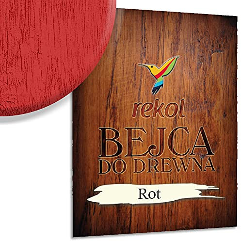 Rekol 18 g Powder Wood Stain (Red)