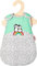 Heless 9194 - Saco de Dormir para muñecas, diseño de pingüinos con Estampado de pingüinos y Cierre de Velcro, Suave, tamaño 20-25 cm